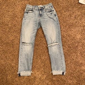 Zara ribbed jeans